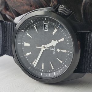 Custom Watch Seiko Mod - Stealthy Snowflake